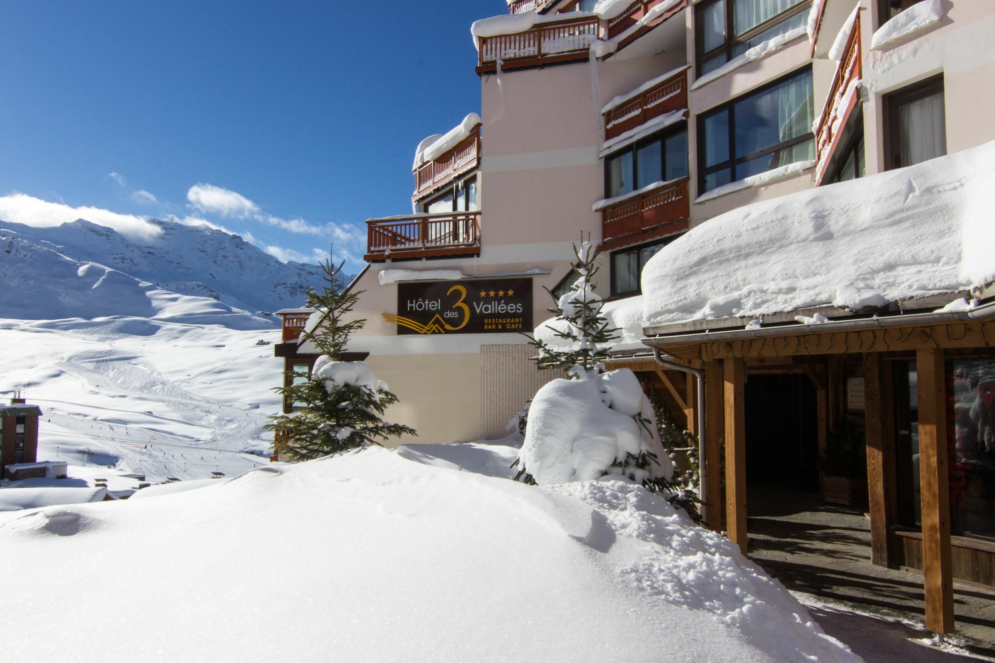Hotel 3 Vallees Val Thorens Zewnętrze zdjęcie